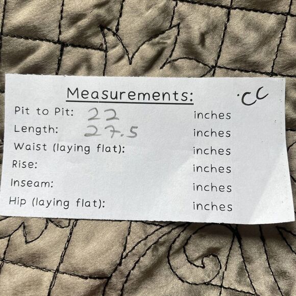 Women's Chico's Satin Quilted whimsiGoth Forest Jacket sz. 3 (L) #CC - Picture 7 of 8